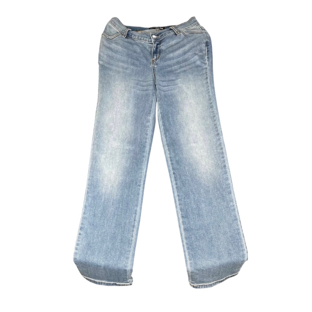 Fashion Nova Light Blue Flare Jeans